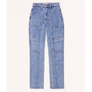 Abercrombie & Fitch Cargo Jeans CURVE LOVE 6 Short